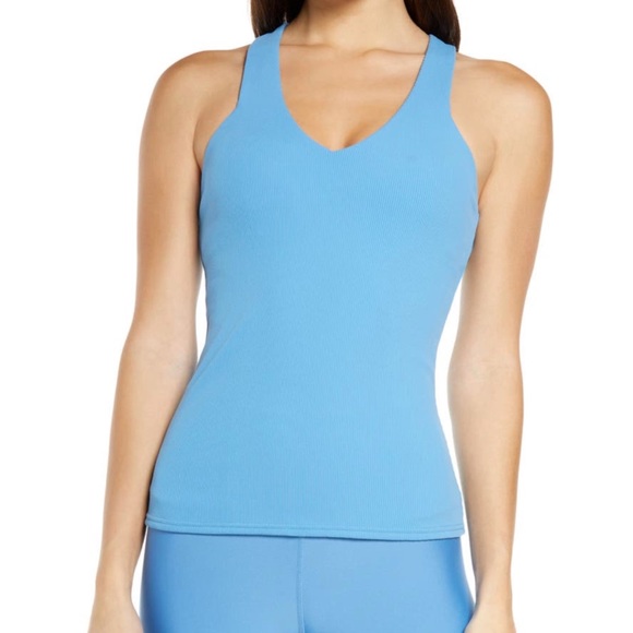 ALO Yoga Other - ALO Elevate Rib Tank in Caf Blue Size XS
